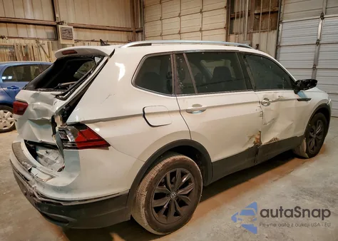 2022 Volkswagen Tiguan Se z USA, uszkodzony, nr VIN 3VV3B7AX6NM112514